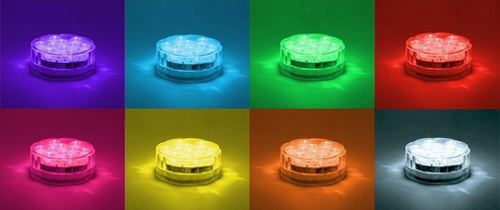 10 LED Light Multi Color HK-3066